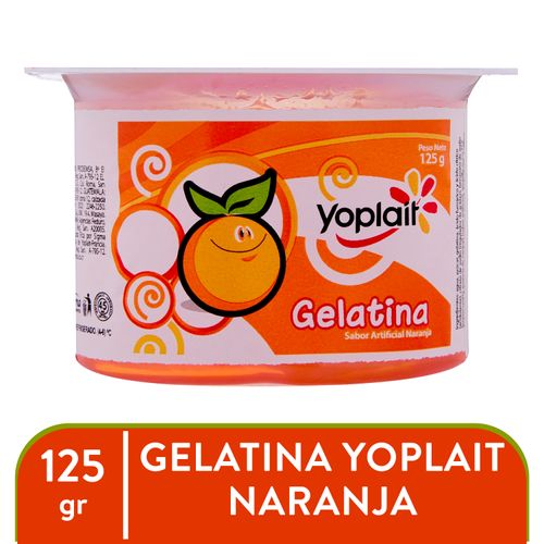 Gelatina Yoplait Naranja - 125Gr