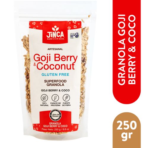 Granola Goji Berry Y Coconut Gluten Free -250gr