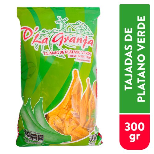 Tajadas La Granja De Platano - 300Gr