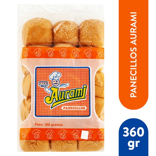 Panecillos Aurami 15 Unidades - 380 g