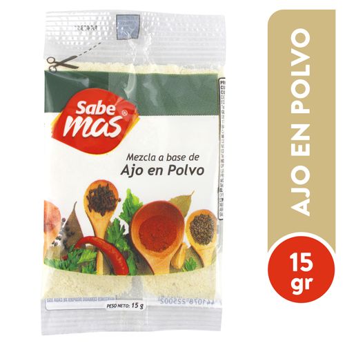 Ajo Sabemas en polvo bolsa - 15 g