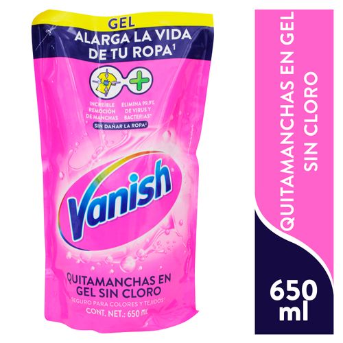 Quitamanchas Pretratado en Jabón Barra para Ropa Blanca Vanish 75 gr