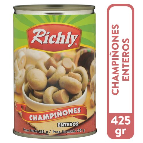 Hongos Richly enteros en lata - 425 g