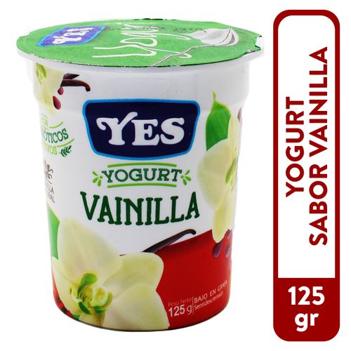 Yogurt Yes Cremoso Vainilla - 125gr