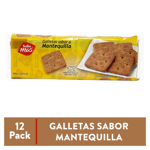 Galleta Sabemas dulce mantequilla - 312 g