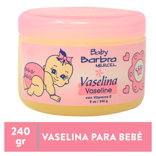 Vaselina Baby Para Bebe Barbra - 240Gr