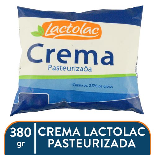 Crema Pasteurizada Lactolac - 380 g