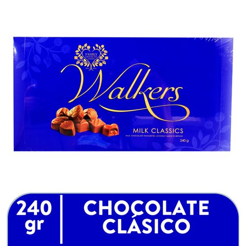 Chocolate Walkers Leche Clasico 240Gr