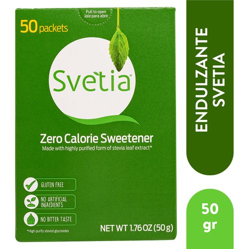 Endulzante Svetia Cn Estrac D Stevi 50Gr