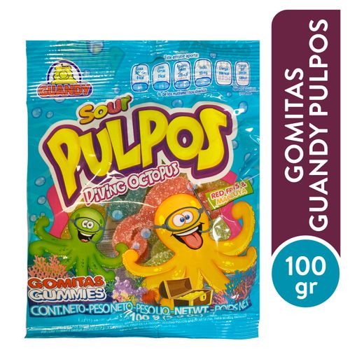 Gomitas Guandy De Pulpos -100gr