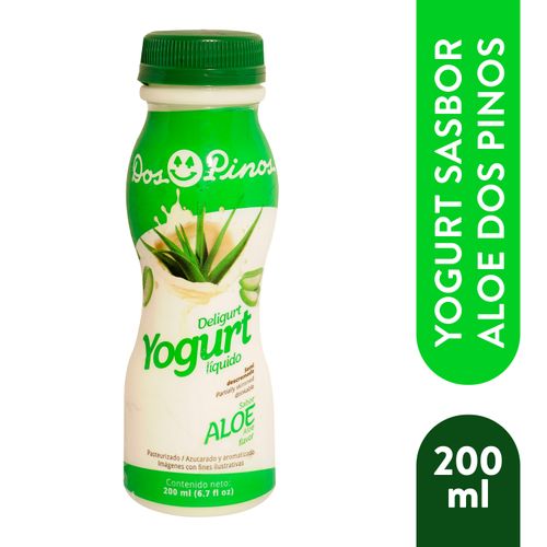 Yogurt Dos Pinos sabor aloe vera - 200 ml