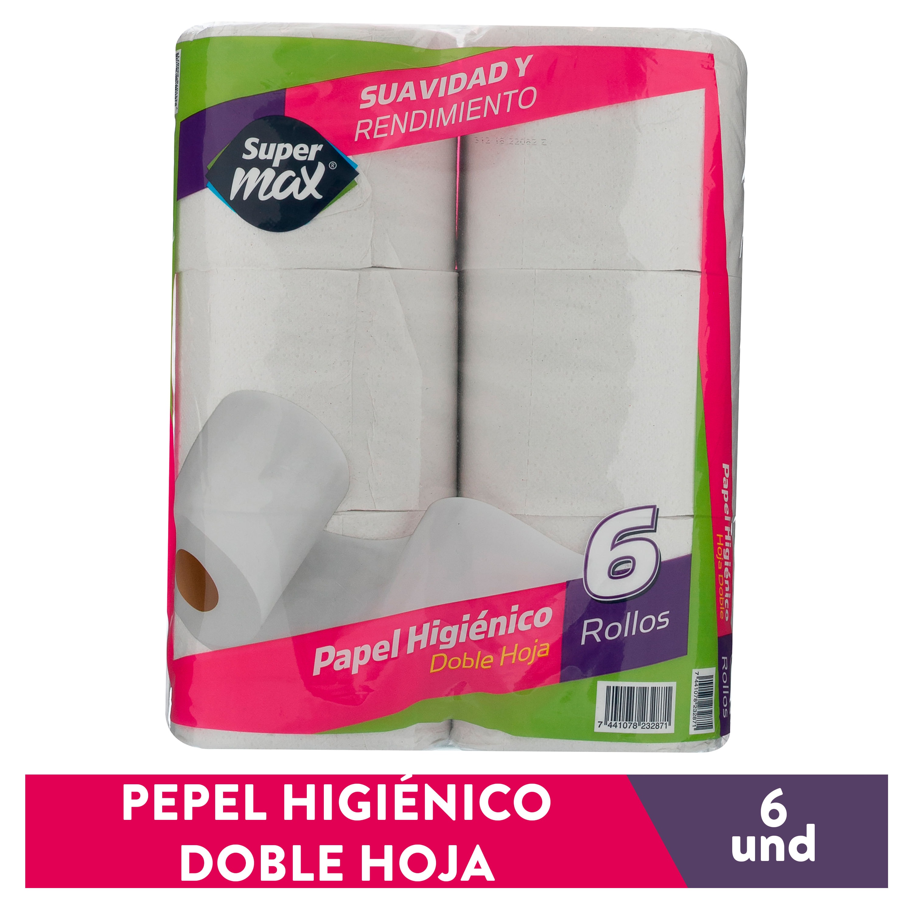 Comprar Papel Higiénico Rosal Naranja, Doble Hoja - 12Rollos