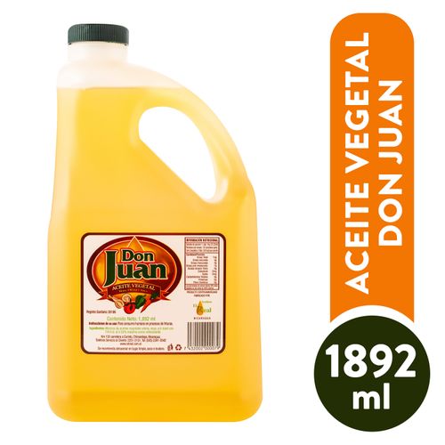 Don Juan Aceite Vegetal 1892 Ml