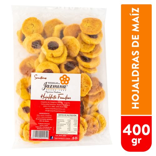 Hojaldra Jazmina 40Ea 400Gr