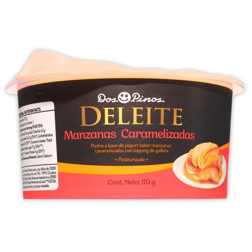 Yogurt Deleite C/Topp Manz Caramel 170gr