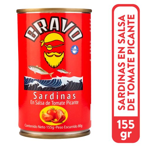Sardina En Salsa De Tomate Picante - 155 g
