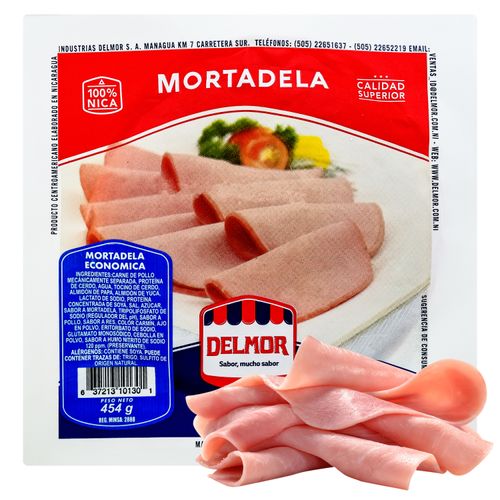 Mortadela Economica Delmor - 454Gr