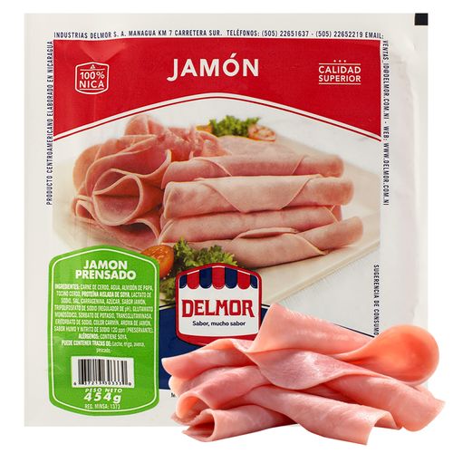 Jamon Prensado Delmor- 454gr