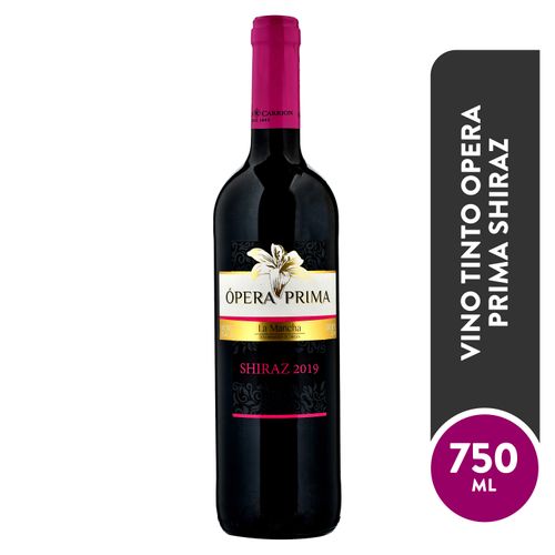 Vino Tinto Opera Prima Shiraz 750ml