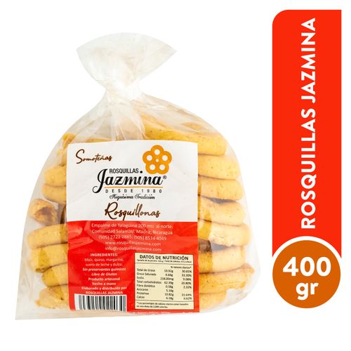 Rosquillas Jazmina Holanchas 5Ea 400Gr