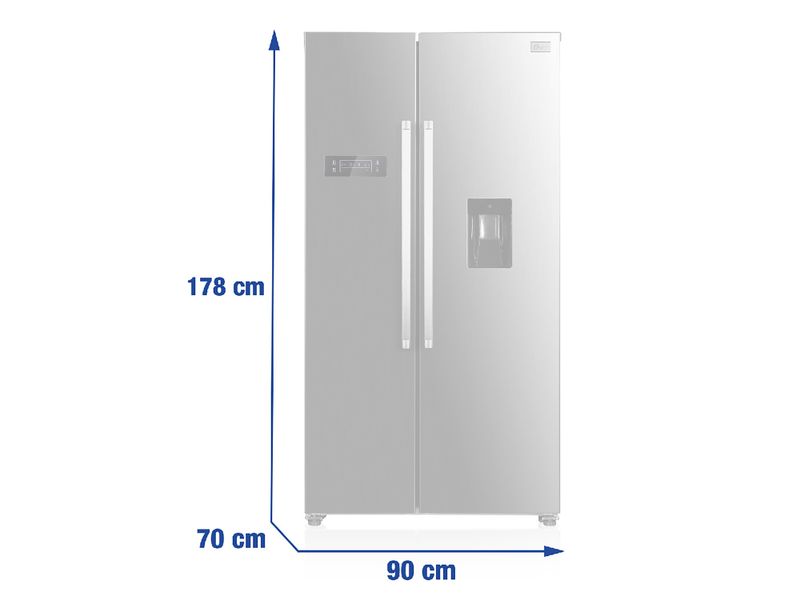 Refrigeradora-No-Frost-Side-By-Side-Oster-521lt-18-4pc-Silver-2-Puertas-Luz-Led-Dispensador-de-Agua-Manija-Externa-Display-Exterior-4-12794