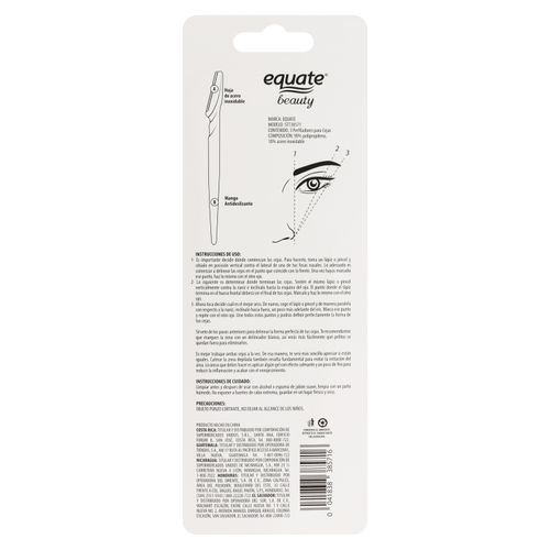 Perfilador de cejas Equate - 3 uds