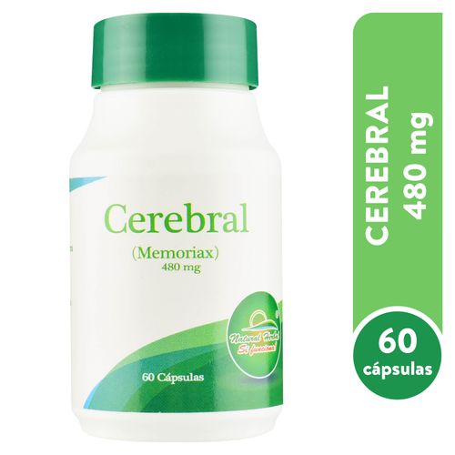 Cerebral 480Mg Natural Herbal 60Cap Ea