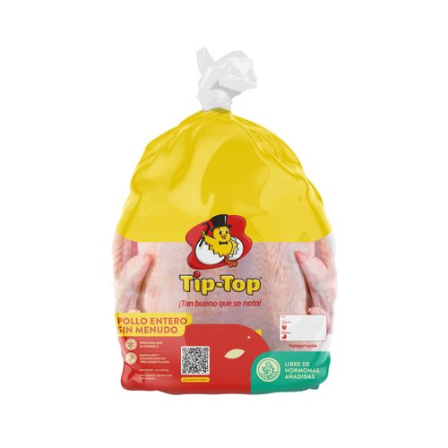 Pollo Entero Tip Top Congelado - 1Lb