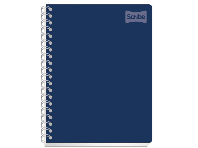 Cuaderno-Scribe-De-Resorte-Con-Rayas-Polycover-24p-100-Hojas-1-14263