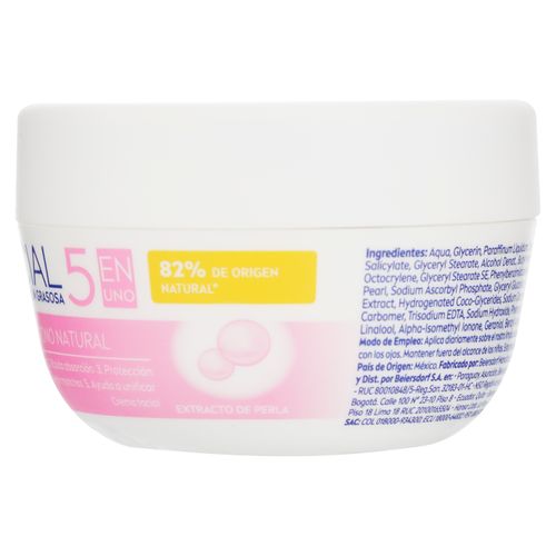 Crema Facial Nivea 5 En 1 Cuidado Tono Natural -50ml