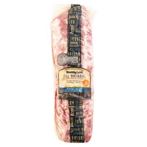 Costilla De Cerdo Congelada Baby Back Empacado - Precio indicado por libra