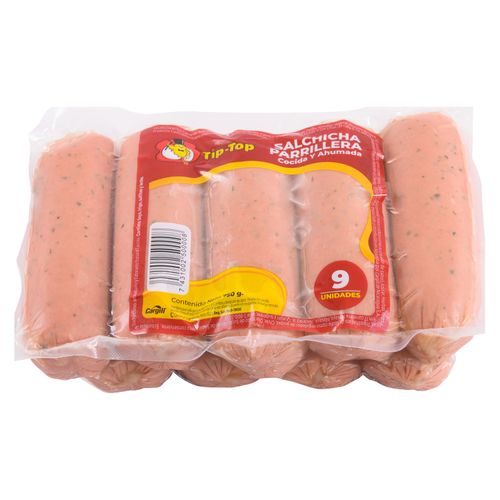 Salchicha Parrillera Tip Top - 750 g