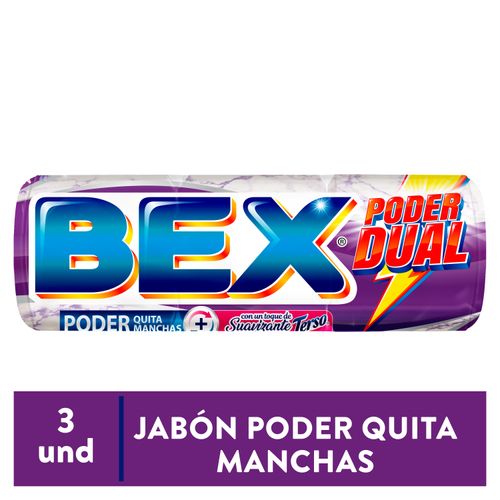 Jabon Bex Explosion Fragante 3Unidades - 1155gr