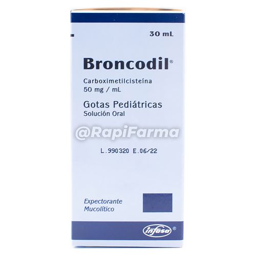 Gotas Broncodil 50 Mg - 30ml