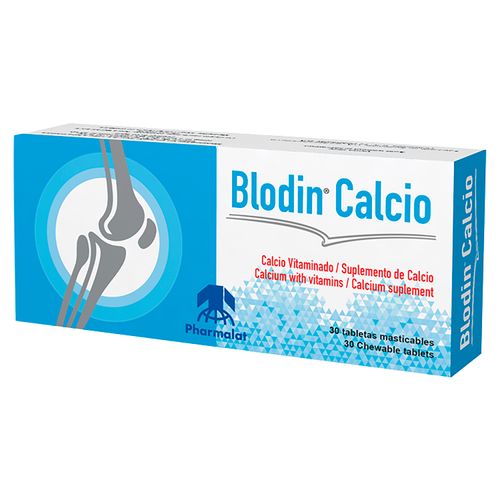 Blodin Calcio Pharmalat 30 Tabletas