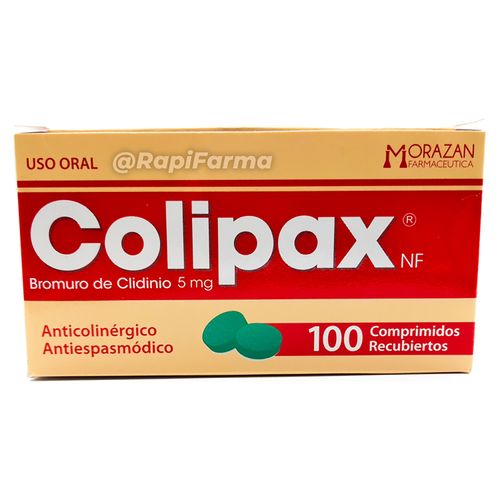 Colipax Nf 5Mg Morazan 100 Comprimidos