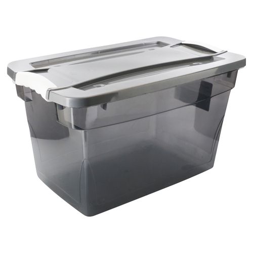 Caja Mainstays plástica almacenadora con click 28 L - 1 unidad