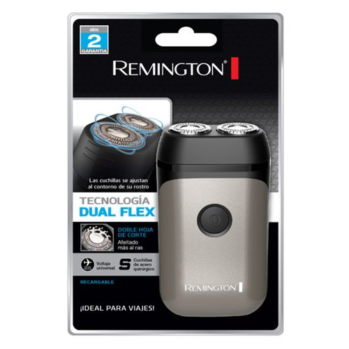 Afeitadora Rotativa Remington Dual Flex Con Diseño Ligero Y Compacto, R95