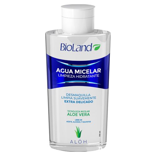Agua Micelar Bioland Limpieza Hidratante - 310 ml