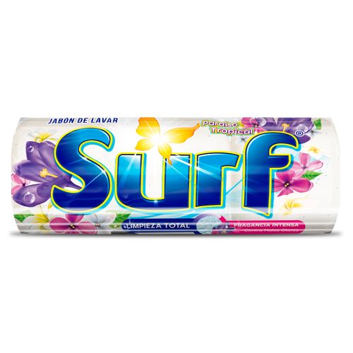 Jabon Surf Paraiso Tropical 3u 1125gr
