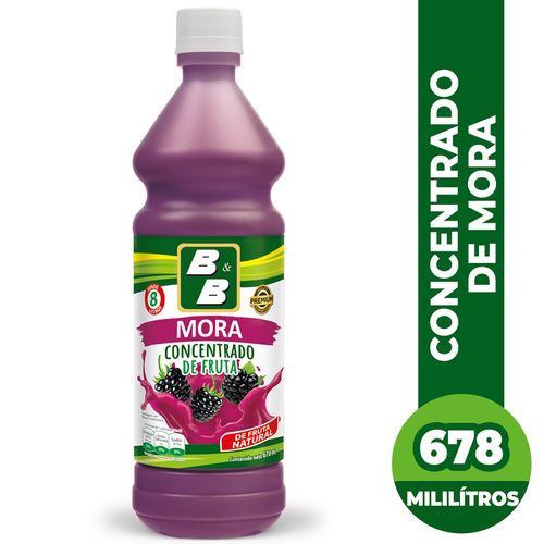 Concentrado B&B De Mora 678ml