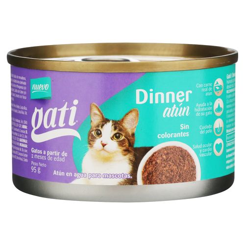 Alimento Humedo Gati Para Gato Atun - 95gr