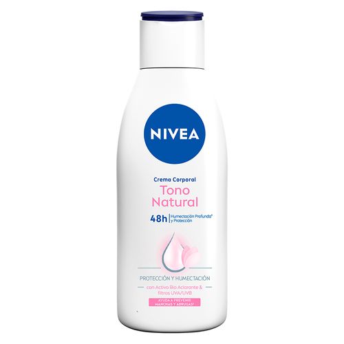 Crema Nivea Corporal Humectante Tono Natural-220 ml