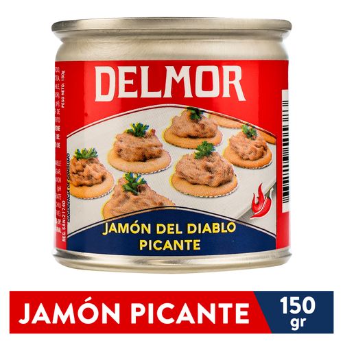 Delmor Jamon Del Diablo Con Chile 150Gr.