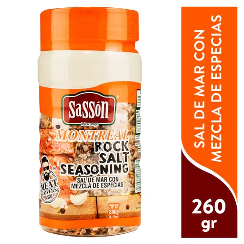 Sal de mar Sassón con mezcla de especias - 260 g