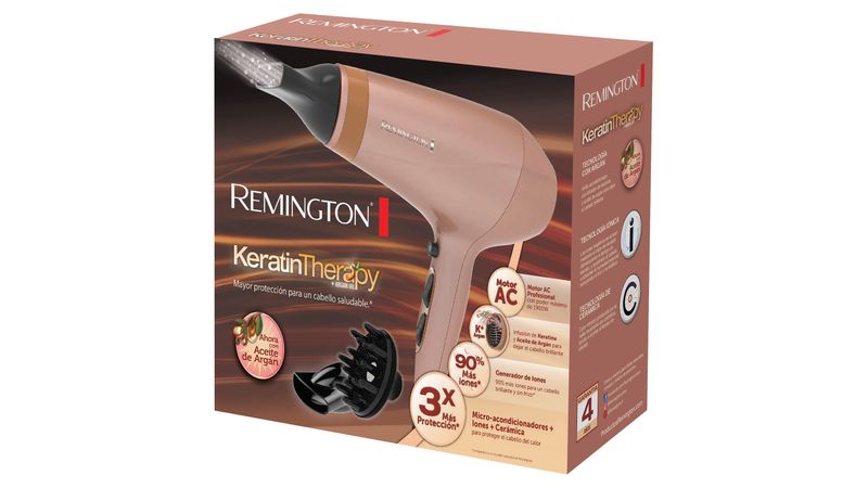 Remington Keratin Therapy Secadoras De Pelo Remington Remington