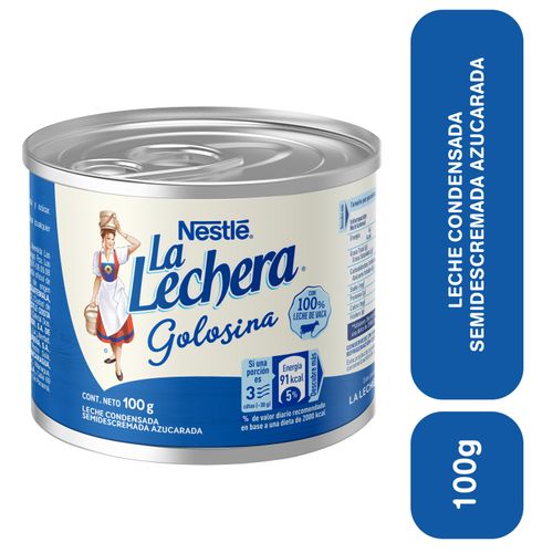 Leche Condensada La Lechera En Lata - 100gr