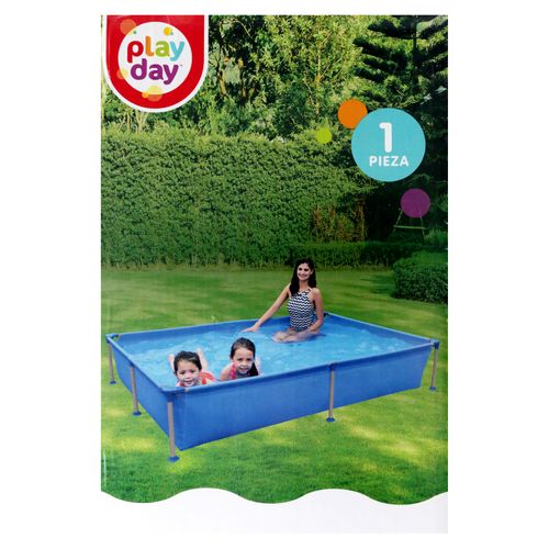 Piscina rectangular Play Day de 228x159x42cm capacidad - 1287 L