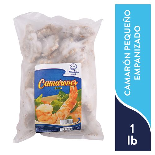 Camaron empanizado Nicalapia Talla 90/110 - 1 lb