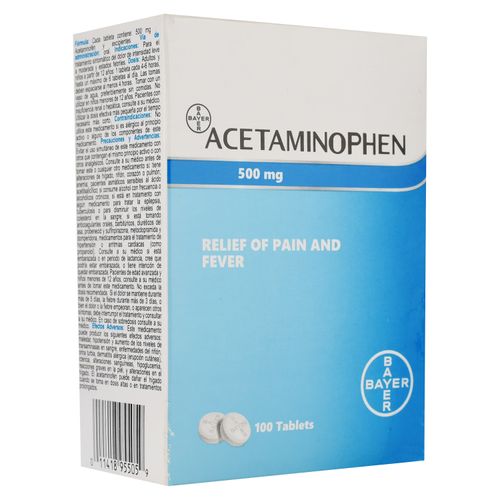 Acetaminofen 500Mg Bayer